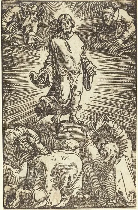 Framed Print : The Transfiguration, c. 1513. Creator: Albrecht Altdorfer