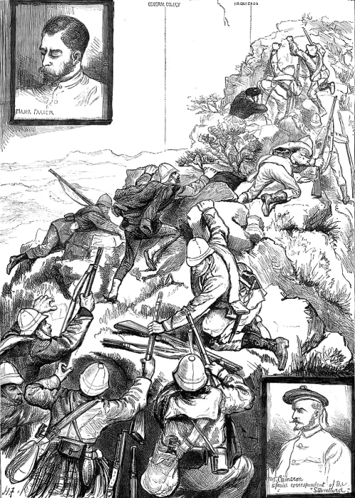 Framed Print : The Transvaal War: Sir George Colley's midnight ascent of Majuba Hill, February 26, 1881 Framed Print : The Transvaal War: Sir George Colley's midnight ascent of Majuba Hill, February 26, 1881