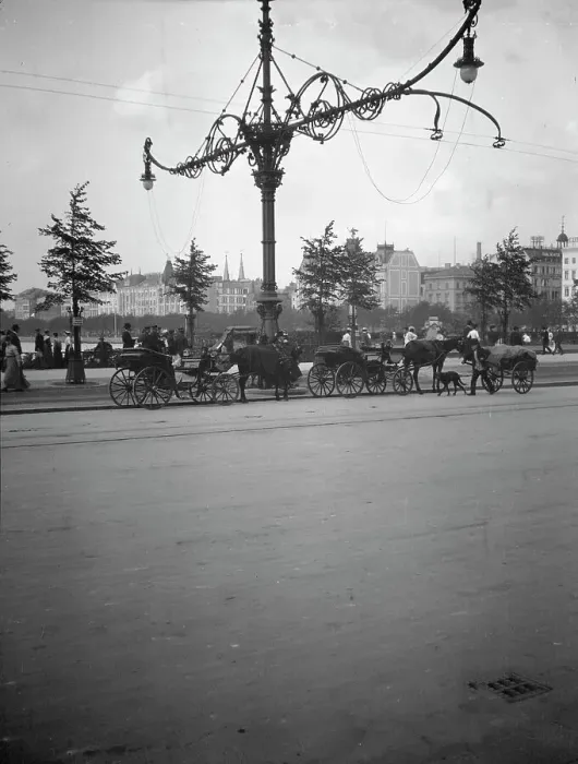 Framed Print : Travel views of Europe, between 1904 and 1938. Creator: Arnold Genthe Framed Print : Travel views of Europe, between 1904 and 1938. Creator: Arnold Genthe