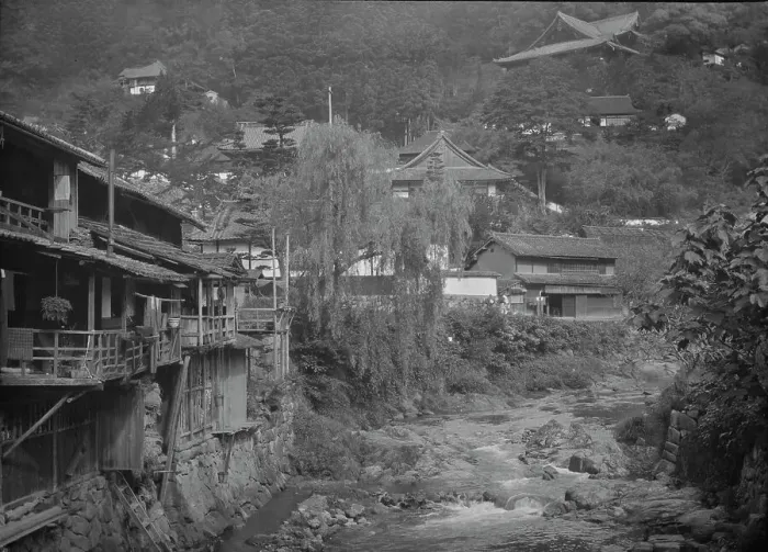 Framed Print : Travel views of Japan and Korea, 1908. Creator: Arnold Genthe Framed Print : Travel views of Japan and Korea, 1908. Creator: Arnold Genthe