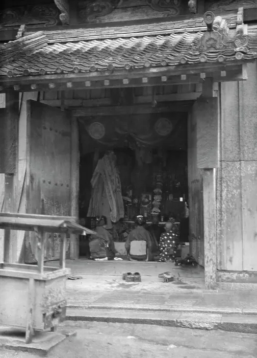 Framed Print : Travel views of Japan and Korea, 1908. Creator: Arnold Genthe Framed Print : Travel views of Japan and Korea, 1908. Creator: Arnold Genthe