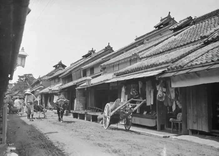 Framed Print : Travel views of Japan and Korea, 1908. Creator: Arnold Genthe Framed Print : Travel views of Japan and Korea, 1908. Creator: Arnold Genthe