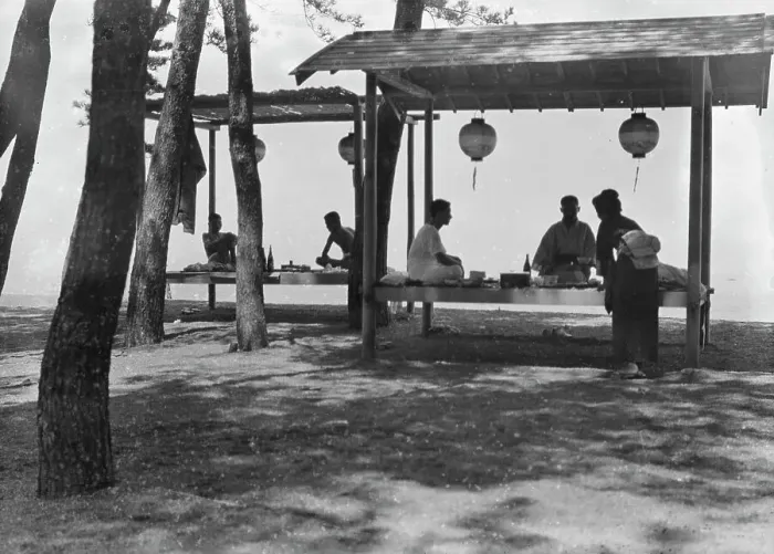 Framed Print : Travel views of Japan and Korea, 1908. Creator: Arnold Genthe Framed Print : Travel views of Japan and Korea, 1908. Creator: Arnold Genthe