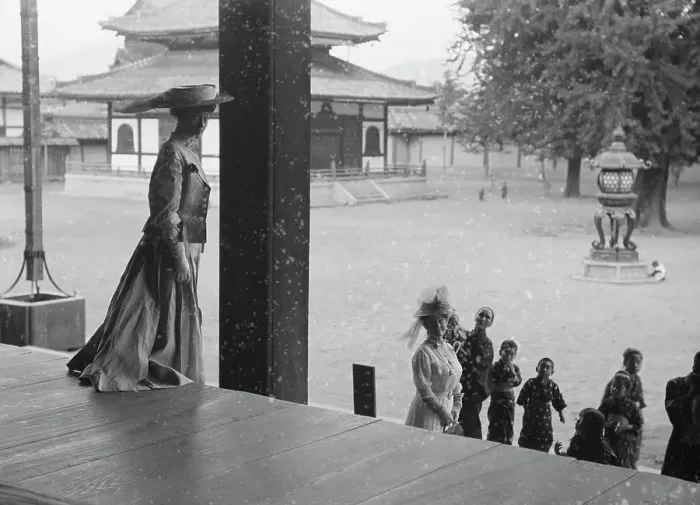Framed Print : Travel views of Japan and Korea, 1908. Creator: Arnold Genthe Framed Print : Travel views of Japan and Korea, 1908. Creator: Arnold Genthe