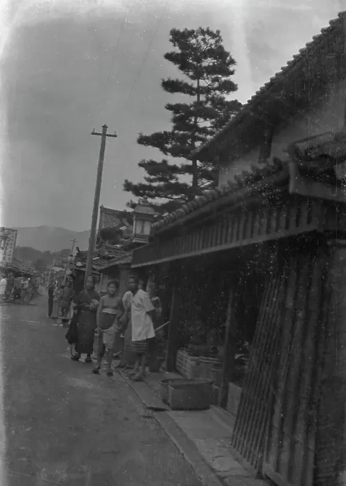 Framed Print : Travel views of Japan and Korea, 1908. Creator: Arnold Genthe Framed Print : Travel views of Japan and Korea, 1908. Creator: Arnold Genthe