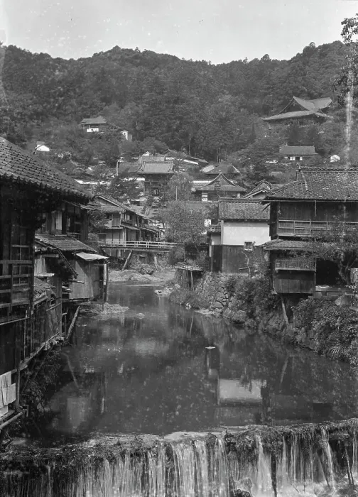 Framed Print : Travel views of Japan and Korea, 1908. Creator: Arnold Genthe Framed Print : Travel views of Japan and Korea, 1908. Creator: Arnold Genthe