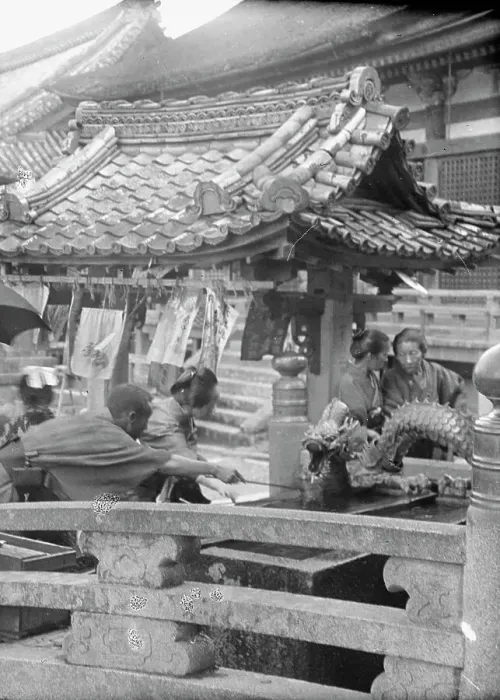 Framed Print : Travel views of Japan and Korea, 1908. Creator: Arnold Genthe Framed Print : Travel views of Japan and Korea, 1908. Creator: Arnold Genthe