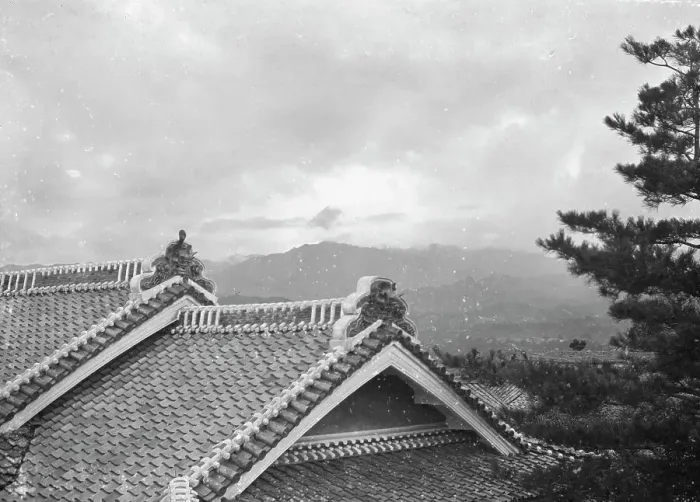 Framed Print : Travel views of Japan and Korea, 1908. Creator: Arnold Genthe Framed Print : Travel views of Japan and Korea, 1908. Creator: Arnold Genthe