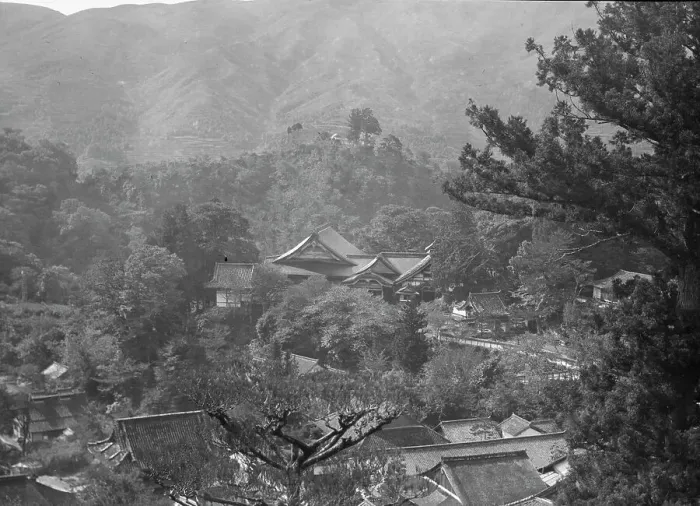 Framed Print : Travel views of Japan and Korea, 1908. Creator: Arnold Genthe Framed Print : Travel views of Japan and Korea, 1908. Creator: Arnold Genthe