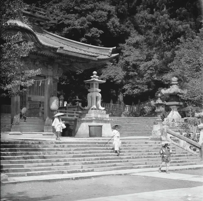 Framed Print : Travel views of Japan and Korea, 1908. Creator: Arnold Genthe Framed Print : Travel views of Japan and Korea, 1908. Creator: Arnold Genthe