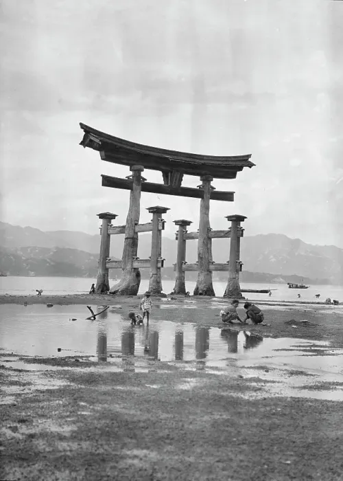 Framed Print : Travel views of Japan and Korea, 1908. Creator: Arnold Genthe Framed Print : Travel views of Japan and Korea, 1908. Creator: Arnold Genthe