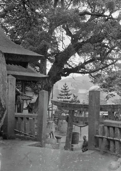 Framed Print : Travel views of Japan and Korea, 1908. Creator: Arnold Genthe Framed Print : Travel views of Japan and Korea, 1908. Creator: Arnold Genthe