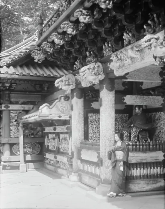 Framed Print : Travel views of Japan and Korea, 1908. Creator: Arnold Genthe Framed Print : Travel views of Japan and Korea, 1908. Creator: Arnold Genthe