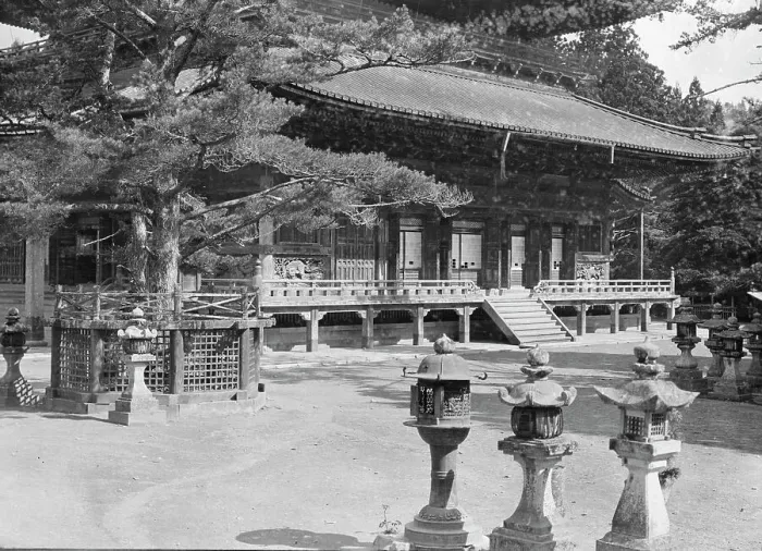 Framed Print : Travel views of Japan and Korea, 1908. Creator: Arnold Genthe Framed Print : Travel views of Japan and Korea, 1908. Creator: Arnold Genthe