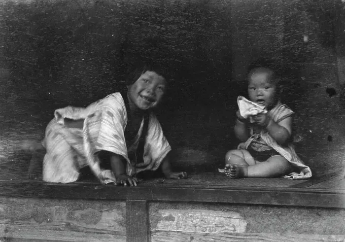 Framed Print : Travel views of Japan and Korea, 1908. Creator: Arnold Genthe Framed Print : Travel views of Japan and Korea, 1908. Creator: Arnold Genthe