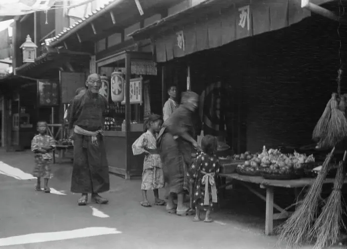 Framed Print : Travel views of Japan and Korea, 1908. Creator: Arnold Genthe Framed Print : Travel views of Japan and Korea, 1908. Creator: Arnold Genthe