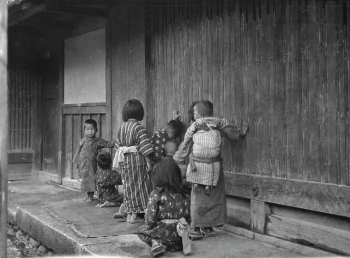 Framed Print : Travel views of Japan and Korea, 1908. Creator: Arnold Genthe Framed Print : Travel views of Japan and Korea, 1908. Creator: Arnold Genthe