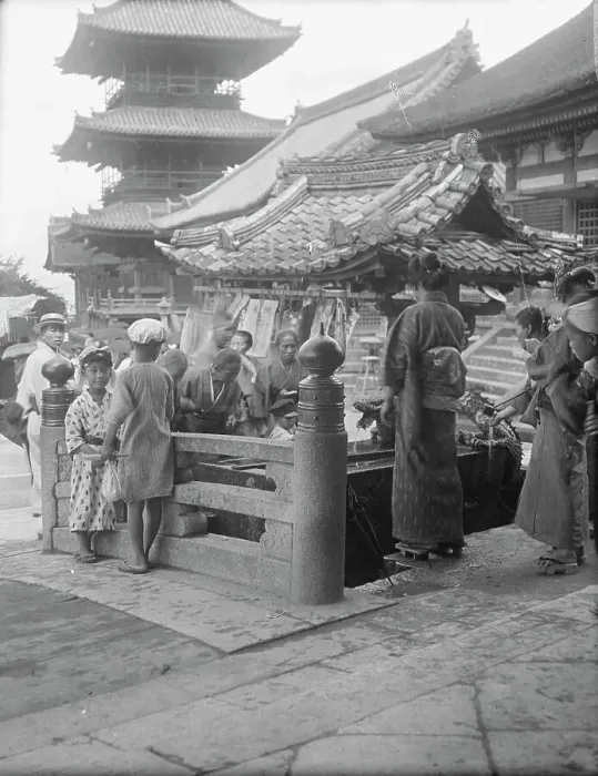 Framed Print : Travel views of Japan and Korea, 1908. Creator: Arnold Genthe Framed Print : Travel views of Japan and Korea, 1908. Creator: Arnold Genthe
