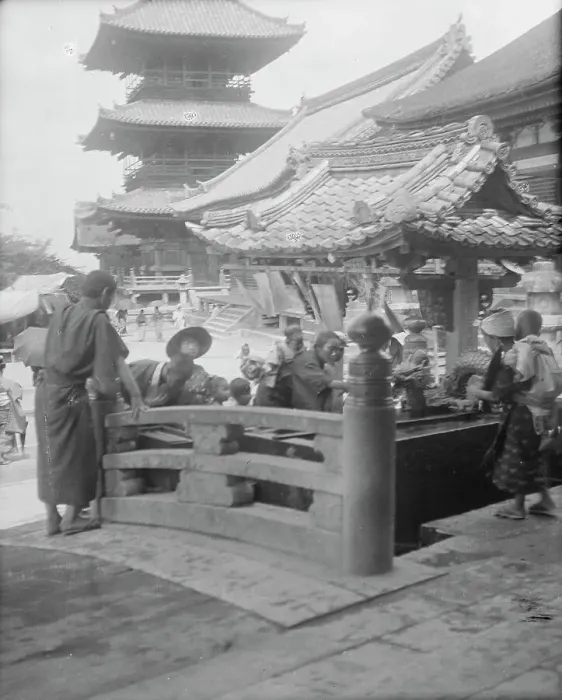 Framed Print : Travel views of Japan and Korea, 1908. Creator: Arnold Genthe Framed Print : Travel views of Japan and Korea, 1908. Creator: Arnold Genthe