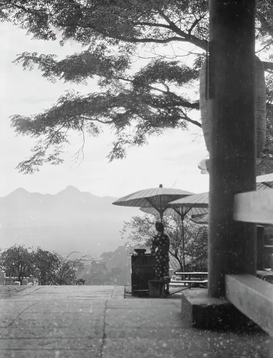 Framed Print : Travel views of Japan and Korea, 1908. Creator: Arnold Genthe Framed Print : Travel views of Japan and Korea, 1908. Creator: Arnold Genthe