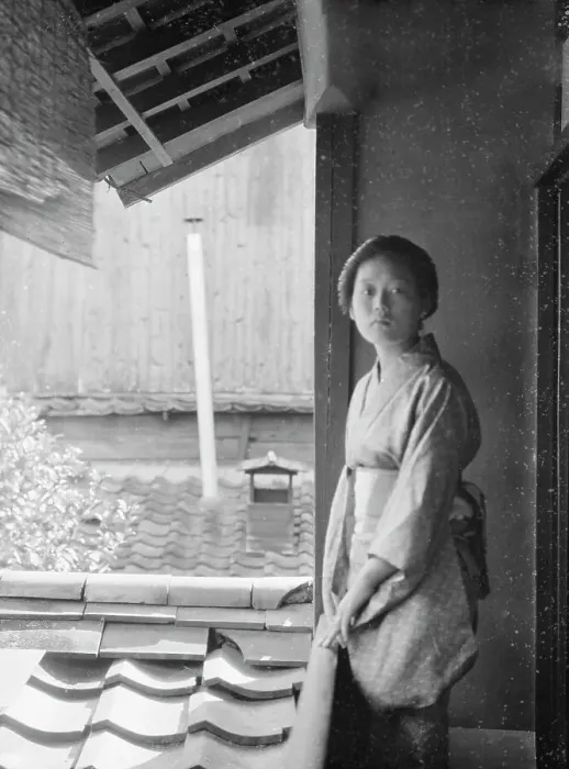 Framed Print : Travel views of Japan and Korea, 1908. Creator: Arnold Genthe Framed Print : Travel views of Japan and Korea, 1908. Creator: Arnold Genthe