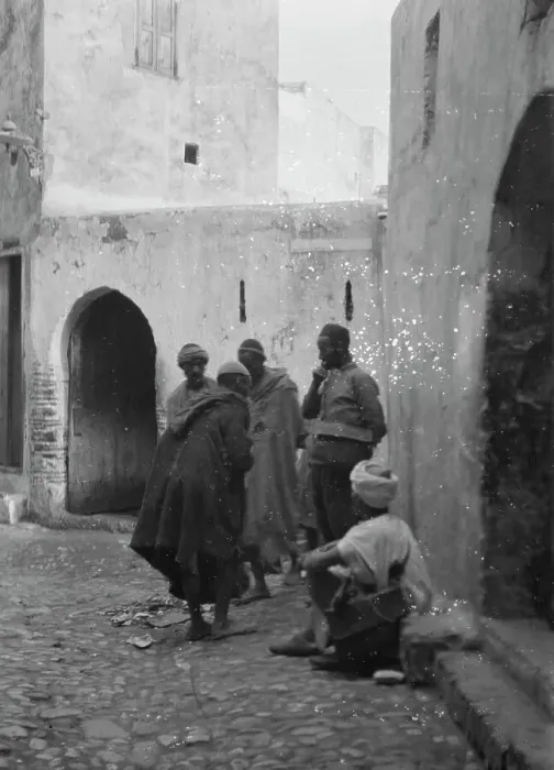 Framed Print : Travel views of Morocco, 1904. Creator: Arnold Genthe Framed Print : Travel views of Morocco, 1904. Creator: Arnold Genthe