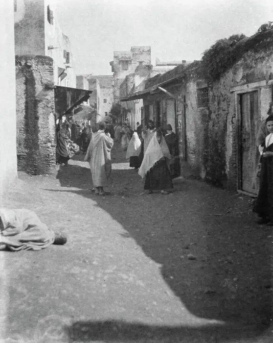 Framed Print : Travel views of Morocco, 1904. Creator: Arnold Genthe Framed Print : Travel views of Morocco, 1904. Creator: Arnold Genthe