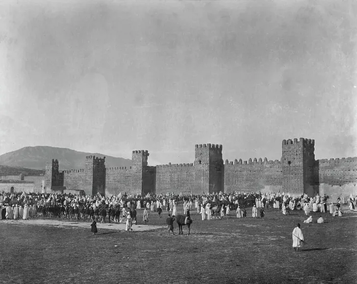 Framed Print : Travel views of Morocco, 1904. Creator: Arnold Genthe Framed Print : Travel views of Morocco, 1904. Creator: Arnold Genthe