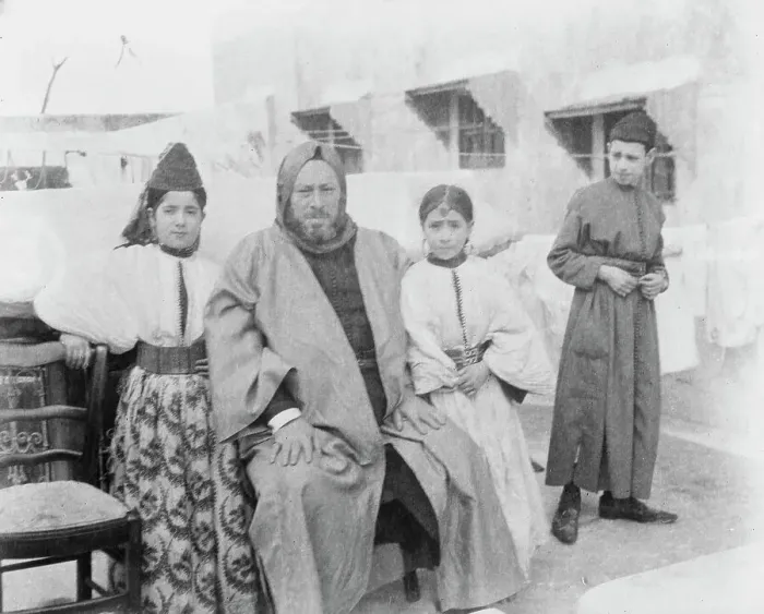 Framed Print : Travel views of Morocco, 1904. Creator: Arnold Genthe Framed Print : Travel views of Morocco, 1904. Creator: Arnold Genthe