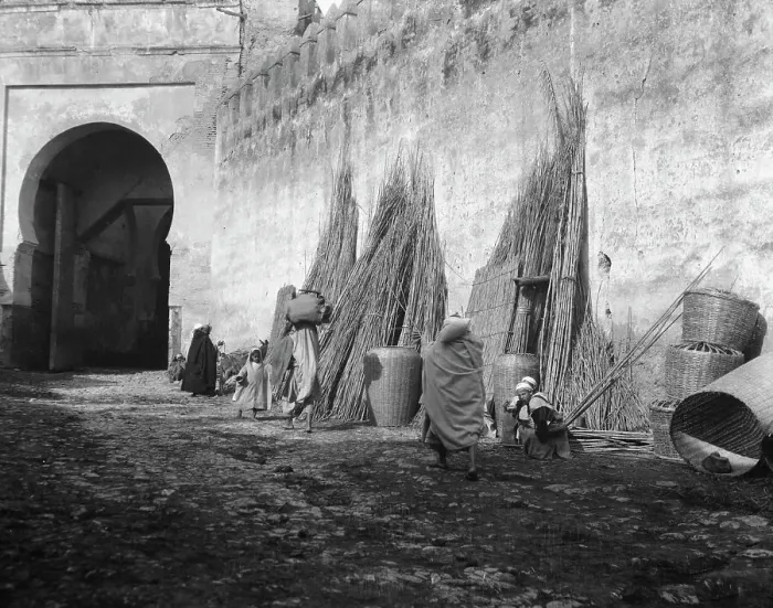 Framed Print : Travel views of Morocco, 1904. Creator: Arnold Genthe