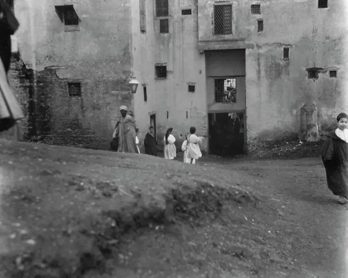 Framed Print : Travel views of Morocco, 1904. Creator: Arnold Genthe Framed Print : Travel views of Morocco, 1904. Creator: Arnold Genthe