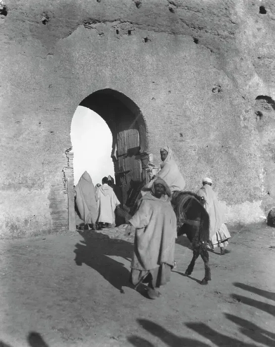 Framed Print : Travel views of Morocco, 1904. Creator: Arnold Genthe Framed Print : Travel views of Morocco, 1904. Creator: Arnold Genthe