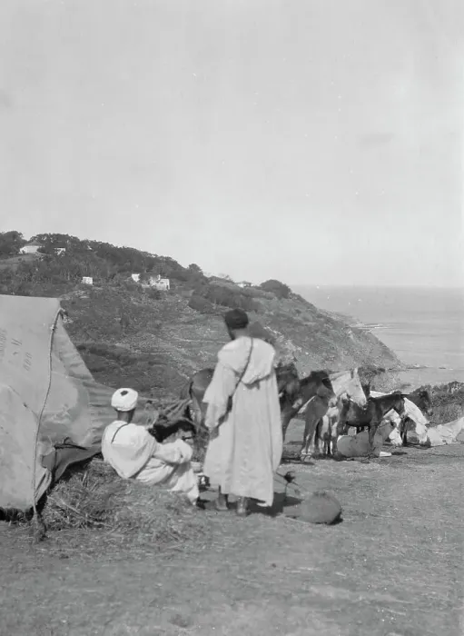 Framed Print : Travel views of Morocco, 1904. Creator: Arnold Genthe Framed Print : Travel views of Morocco, 1904. Creator: Arnold Genthe