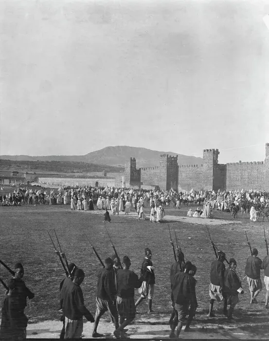 Framed Print : Travel views of Morocco, 1904. Creator: Arnold Genthe Framed Print : Travel views of Morocco, 1904. Creator: Arnold Genthe