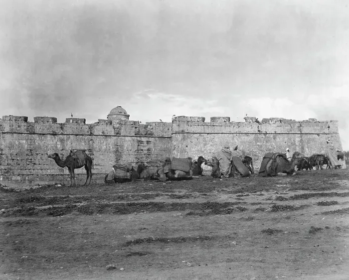 Framed Print : Travel views of Morocco, 1904. Creator: Arnold Genthe Framed Print : Travel views of Morocco, 1904. Creator: Arnold Genthe