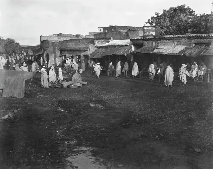 Framed Print : Travel views of Morocco, 1904. Creator: Arnold Genthe