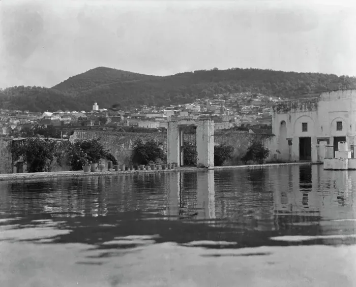 Framed Print : Travel views of Morocco, 1904. Creator: Arnold Genthe Framed Print : Travel views of Morocco, 1904. Creator: Arnold Genthe