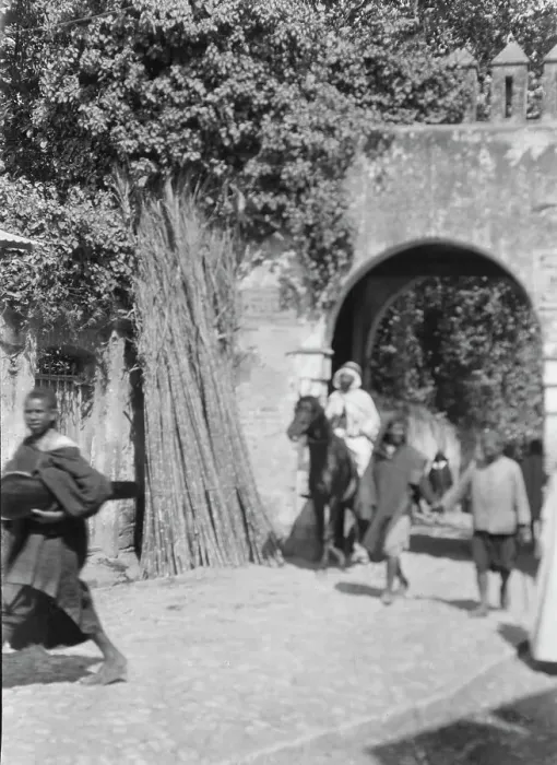 Framed Print : Travel views of Morocco, 1904. Creator: Arnold Genthe Framed Print : Travel views of Morocco, 1904. Creator: Arnold Genthe