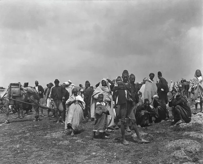 Framed Print : Travel views of Morocco, 1904. Creator: Arnold Genthe Framed Print : Travel views of Morocco, 1904. Creator: Arnold Genthe