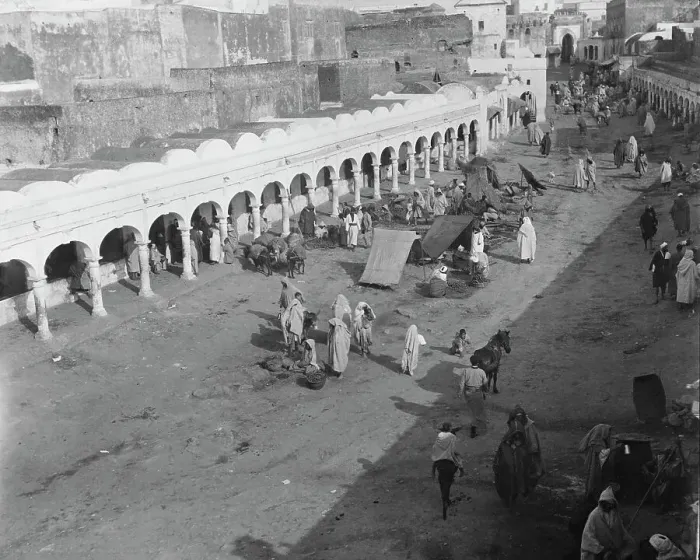 Framed Print : Travel views of Morocco, 1904. Creator: Arnold Genthe Framed Print : Travel views of Morocco, 1904. Creator: Arnold Genthe