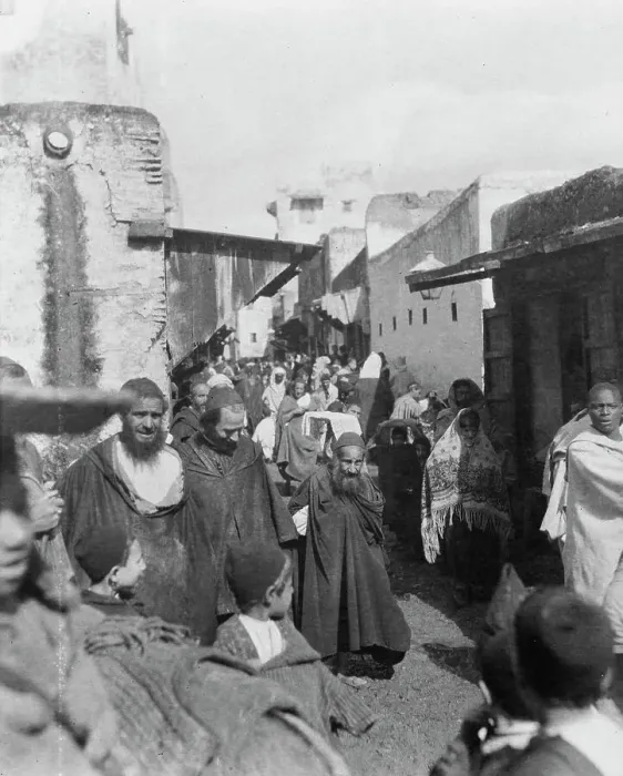 Framed Print : Travel views of Morocco, 1904. Creator: Arnold Genthe Framed Print : Travel views of Morocco, 1904. Creator: Arnold Genthe
