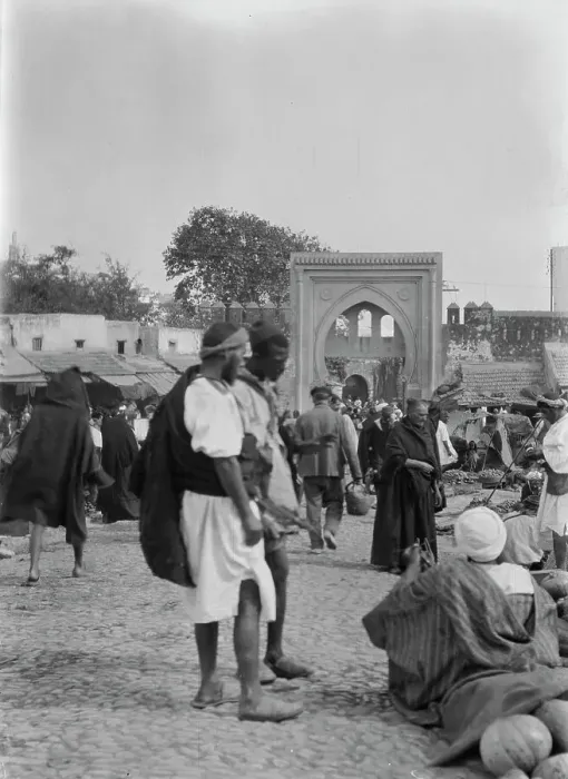 Framed Print : Travel views of Morocco, 1904. Creator: Arnold Genthe Framed Print : Travel views of Morocco, 1904. Creator: Arnold Genthe