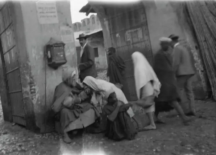 Framed Print : Travel views of Morocco, 1904. Creator: Arnold Genthe