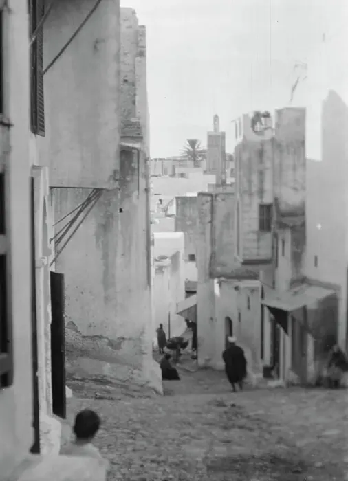 Framed Print : Travel views of Morocco, 1904. Creator: Arnold Genthe Framed Print : Travel views of Morocco, 1904. Creator: Arnold Genthe
