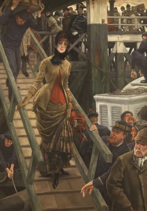 Framed Print : The traveler, 1883-1885 Framed Print : The traveler, 1883-1885