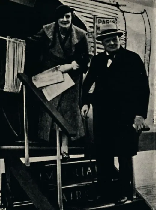 Framed Print : Travelling By Air, September 1934, (1945). Creator: Unknown Framed Print : Travelling By Air, September 1934, (1945). Creator: Unknown