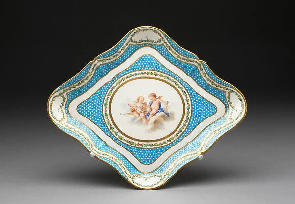 Tray (from a tea service), Sèvres, 1770. Creators: Sèvres Porcelain Manufactory
