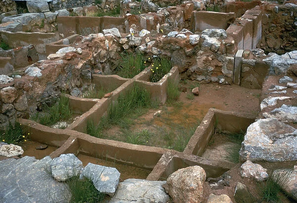 Treasure room of the Minoan palace at Zakro, 20th-15th century BC