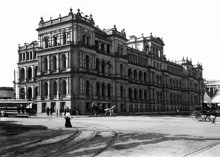 Framed Print : Treasury Building, Brisbane, 1904. Creator: Robert Augustus Henry L'Estrange. Treasury Building, Brisbane, 1904. Creator: Robert Augustus Henry L'Estrange Framed Print : Treasury Building, Brisbane, 1904. Creator: Robert Augustus Henry L'Estrange. Treasury Building, Brisbane, 1904. Creator: Robert Augustus Henry L'Estrange