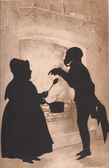 Framed Print : A Treatise on Silhouette Likenesses, 1835. Creator: Auguste Amant Constant Fidele Edouart Framed Print : A Treatise on Silhouette Likenesses, 1835. Creator: Auguste Amant Constant Fidele Edouart